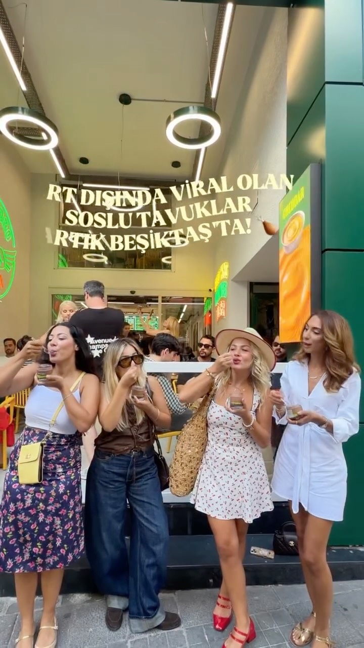 Yurdışının virali artık İstanbul’da!😍🍗 Reklam  Burası @
